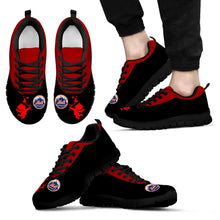 Load image into Gallery viewer, Cute Cupid Angel Background New York Mets Sneakers