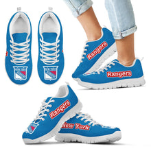 Load image into Gallery viewer, Magnificent New York Rangers Amazing Logo Sneakers