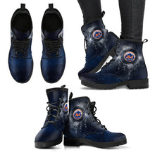 Load image into Gallery viewer, Secret Green Sun And Moon Dreamcatcher New York Mets Boots