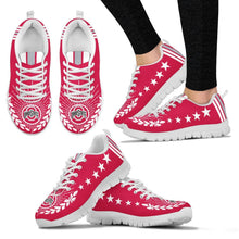 Load image into Gallery viewer, Line Of Stars Victory Ohio State Buckeyes Sneakers