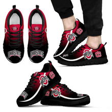 Load image into Gallery viewer, Mystery Straight Line Up Ohio State Buckeyes Sneakers
