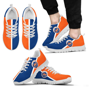 Dynamic Aparted Colours Beautiful Logo New York Mets Sneakers