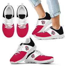 Load image into Gallery viewer, Separate Colours Section Superior Ohio State Buckeyes Sneakers
