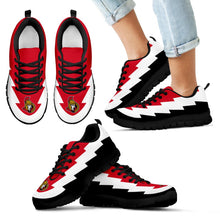Load image into Gallery viewer, Jagged Saws Creative Draw Ottawa Senators Sneakers