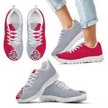 Load image into Gallery viewer, Two Colors Trending Lovely Ohio State Buckeyes Sneakers