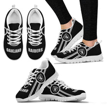 Load image into Gallery viewer, Fall Of Light Oakland Raiders Sneakers