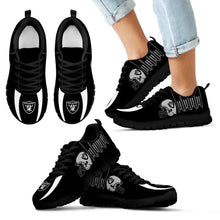 Load image into Gallery viewer, Vintage Four Flags With Streaks Oakland Raiders Sneakers