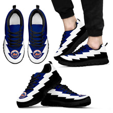 Load image into Gallery viewer, Best Incredible New York Mets Sneakers Jagged Saws Creative Draw