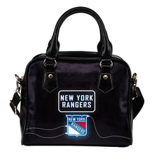 Load image into Gallery viewer, Fancy New York Rangers Fashion Logo Lighting Cosy Shoulder Handbags