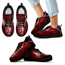 Load image into Gallery viewer, Oklahoma Sooners Thunder Power Sneakers