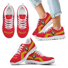 Load image into Gallery viewer, Ottawa Senators Line Logo Sneakers
