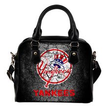 Load image into Gallery viewer, Wall Break New York Yankees Shoulder Handbags Women Purse