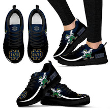 Load image into Gallery viewer, Mystery Straight Line Up Notre Dame Fighting Irish Sneakers