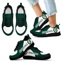 Load image into Gallery viewer, Oakland Athletics Top Logo Sneakers