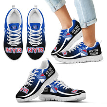 Load image into Gallery viewer, Mystery Straight Line Up New York Rangers Sneakers