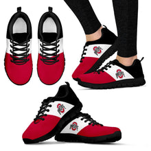 Load image into Gallery viewer, Separate Colours Section Superior Ohio State Buckeyes Sneakers