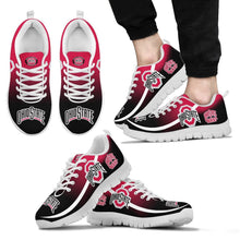 Load image into Gallery viewer, Mystery Straight Line Up Ohio State Buckeyes Sneakers