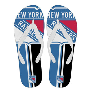 Great New York Rangers Fan Gift Two Main Colors Flip Flops