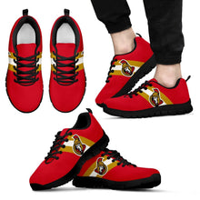 Load image into Gallery viewer, Three Colors Vertical Ottawa Senators Sneakers