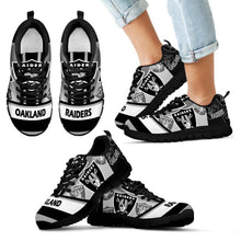 Load image into Gallery viewer, Three Impressing Point Of Logo Oakland Raiders Sneakers