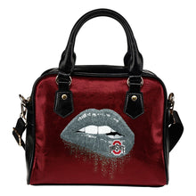 Load image into Gallery viewer, Beautiful Lips Elegant Logo Ohio State Buckeyes Shoulder Handbags