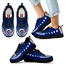 Load image into Gallery viewer, Line Of Stars Victory New York Mets Sneakers