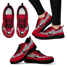 Load image into Gallery viewer, Three Amazing Good Line Charming Logo Northern Illinois Huskies Sneakers