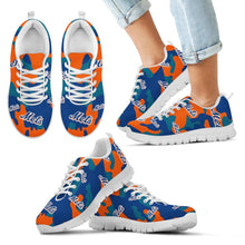 Load image into Gallery viewer, New York Mets Cotton Camouflage Fabric Military Solider Style Sneakers