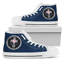 Load image into Gallery viewer, I Can Do All Things Through Christ Who Strengthens Me New York Yankees High Top Shoes