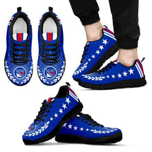Load image into Gallery viewer, Line Of Stars Victory New York Rangers Sneakers