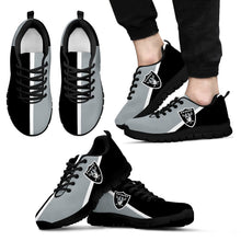 Load image into Gallery viewer, Dynamic Aparted Colours Beautiful Logo Oakland Raiders Sneakers