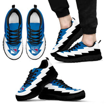Load image into Gallery viewer, Jagged Saws Creative Draw New York Rangers Sneakers