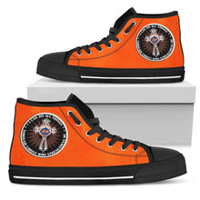 Load image into Gallery viewer, I Can Do All Things Through Christ Who Strengthens Me New York Mets High Top Shoes