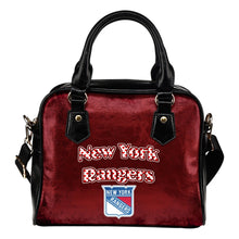 Load image into Gallery viewer, Love Icon Mix New York Rangers Logo Meaningful Shoulder Handbags