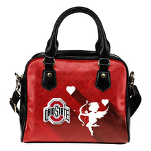 Load image into Gallery viewer, Superior Cupid Love Delightful Ohio State Buckeyes Shoulder Handbags