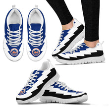 Load image into Gallery viewer, Best Incredible New York Mets Sneakers Jagged Saws Creative Draw