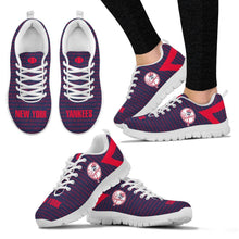 Load image into Gallery viewer, Pattern Logo Slide In Line New York Yankees Sneakers