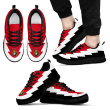 Load image into Gallery viewer, Jagged Saws Creative Draw Ottawa Senators Sneakers