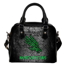 Load image into Gallery viewer, Wall Break North Texas Mean Green Shoulder Handbags Women Purse
