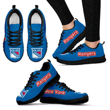 Load image into Gallery viewer, Magnificent New York Rangers Amazing Logo Sneakers