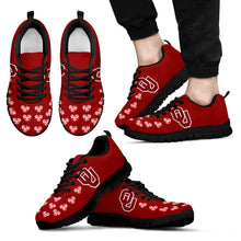 Load image into Gallery viewer, Love Extreme Emotion Pretty Logo Oklahoma Sooners Sneakers