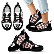 Load image into Gallery viewer, Great Football Love Frame Oakland Raiders Sneakers