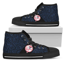 Load image into Gallery viewer, Perfect Cross Color Absolutely Nice New York Yankees High Top Shoes