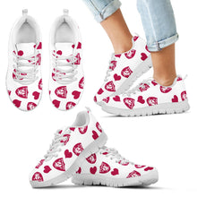 Load image into Gallery viewer, Sweeten Dreamy Love Pattern With Logo Oakland Raiders Sneakers