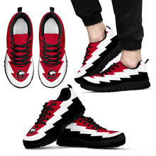 Load image into Gallery viewer, Nice Northern Illinois Huskies Sneakers Jagged Saws Creative Draw