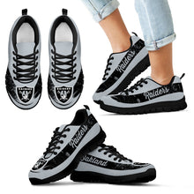 Load image into Gallery viewer, Cool Line Logo Oakland Raiders Sneakers