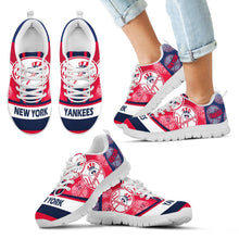 Load image into Gallery viewer, Three Impressing Point Of Logo New York Yankees Sneakers