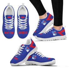 Load image into Gallery viewer, Pattern Logo Slide In Line New York Rangers Sneakers