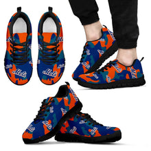 Load image into Gallery viewer, New York Mets Cotton Camouflage Fabric Military Solider Style Sneakers