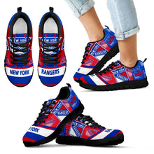 Load image into Gallery viewer, Three Impressing Point Of Logo New York Rangers Sneakers